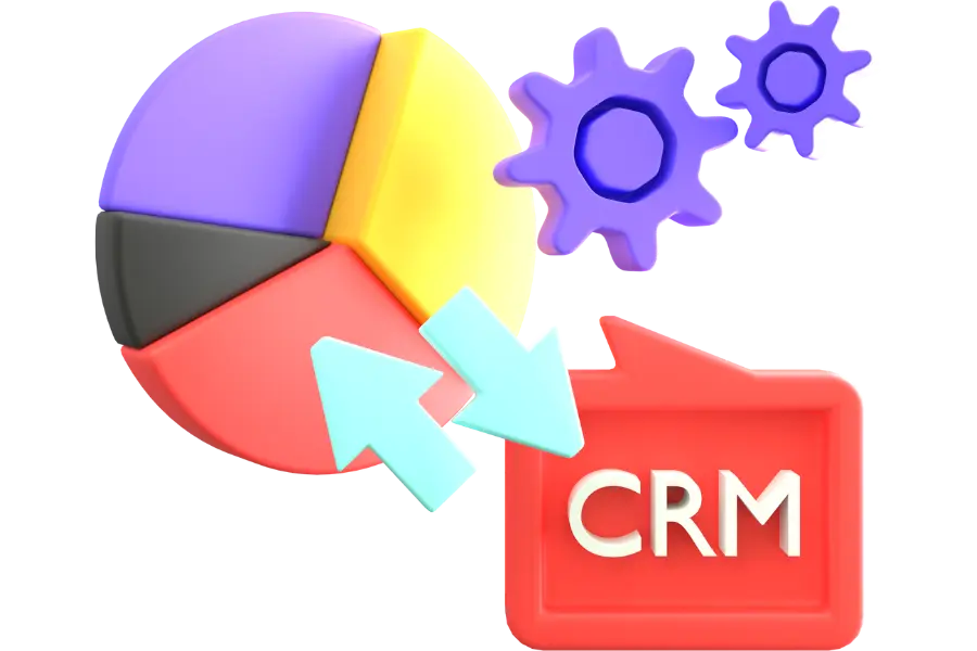 Sales and Marketing CRM Dashboard: A CRM interface for managing sales leads, deals, and customer communications.